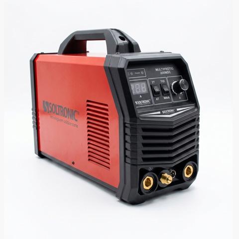 Máquina de Solda TIG DC 200A SOLTRONIC MULTIPROTIG 200 MDC 00089382